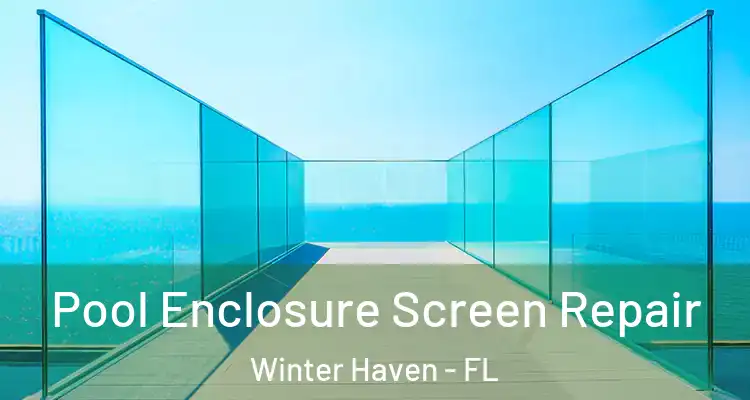  Pool Enclosure Screen Repair Winter Haven - FL