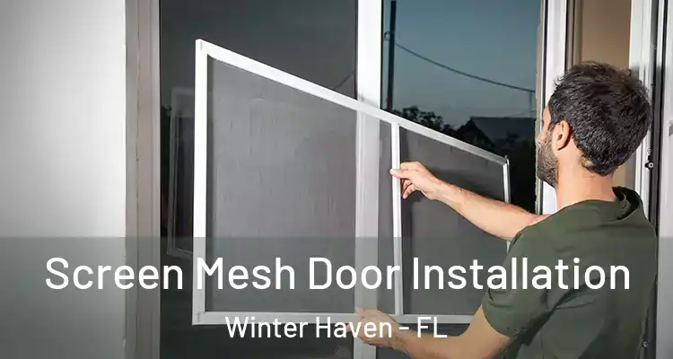 Screen Mesh Door Installation Winter Haven - FL